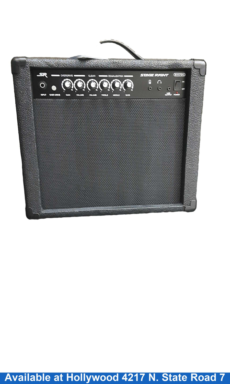 Stage Right 611720 Black Guitar Amplifier