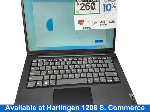 Lenovo V14 G4 Amn Amd Athlon 8 Gb 256 Gb Gray Laptop
