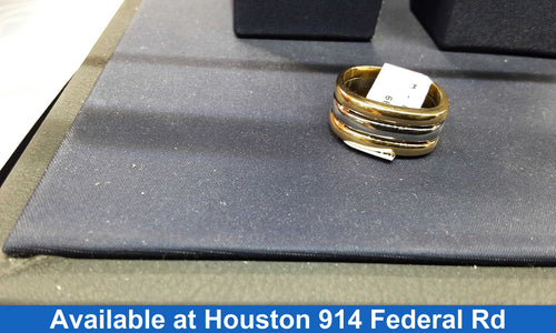 Women's Ring - Yellow Gold 18k (.750) 9.9 grams Size 6.5