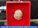 Women's Ring - Yellow Gold 14k (.585) 10.28 grams Size 7.5