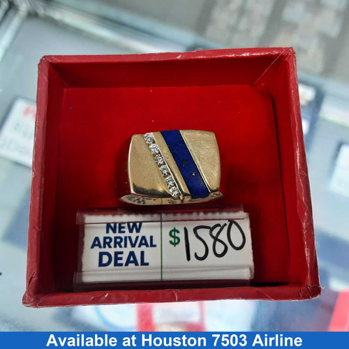 Men's Ring - Yellow Gold 14k (.585) 13.8 grams Size 10