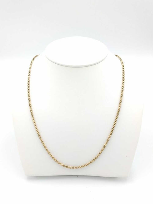 Wheat Chain - Yellow Gold 14k (.585) 11.6 grams 20 inch
