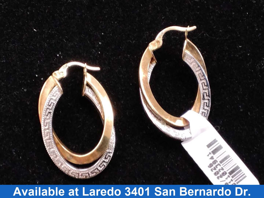 Bangle Earrings - Yellow Gold 10k (.417) 3 grams