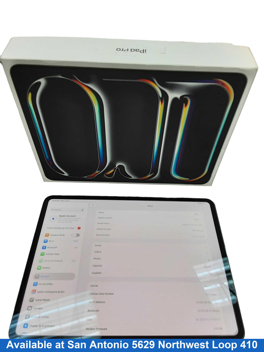 Apple A3361__ipad Pro 13 Black Tablet