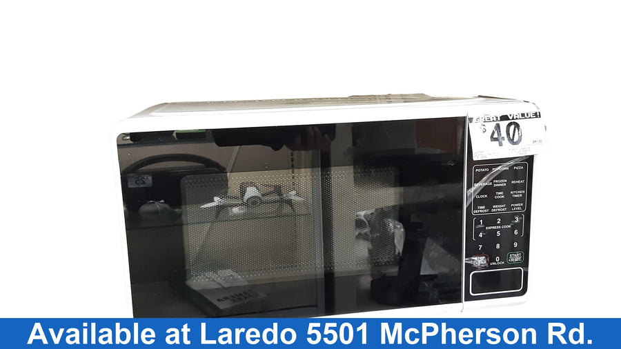 Walmart Ms8436127995-03 White Countertop Microwave