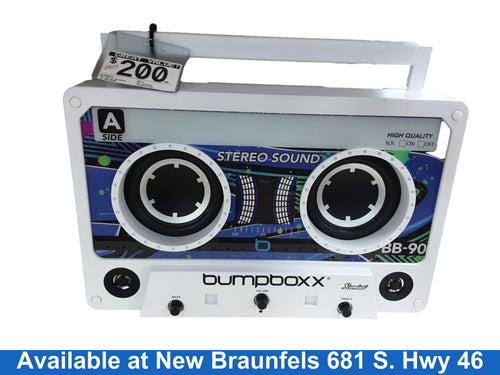 Bumpboxx Remix White Portable Speaker