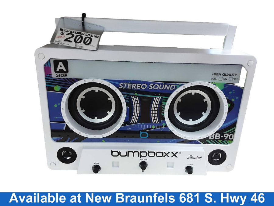 Bumpboxx Remix White Portable Speaker