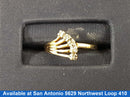 Women's Ring - Yellow Gold 10k (.417) 1.2 grams Size 3