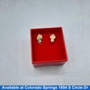 Filigree Earrings - Yellow Gold 14k (.585) 1.3 grams