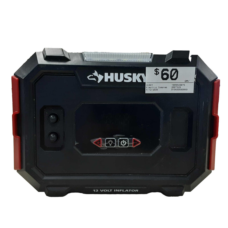 Husky 1009549875 Black Electric Compressor