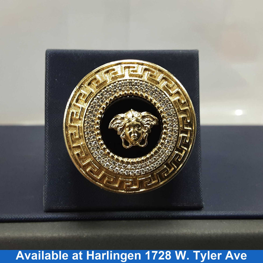 Men's Ring - Yellow Gold 10k (.417) 12 grams Size 11