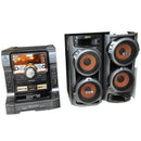 Sony Hcd-zx6 Black Floor Speaker