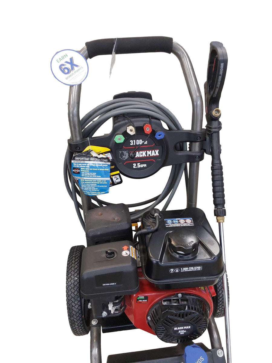 Black Max V-pw29/25h Black Gas Pressure Washer