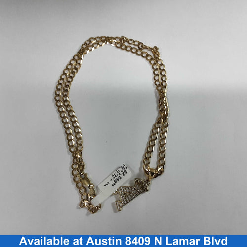 Figaro Chain - Yellow Gold 14k (.585) 16.1 grams 24 inch