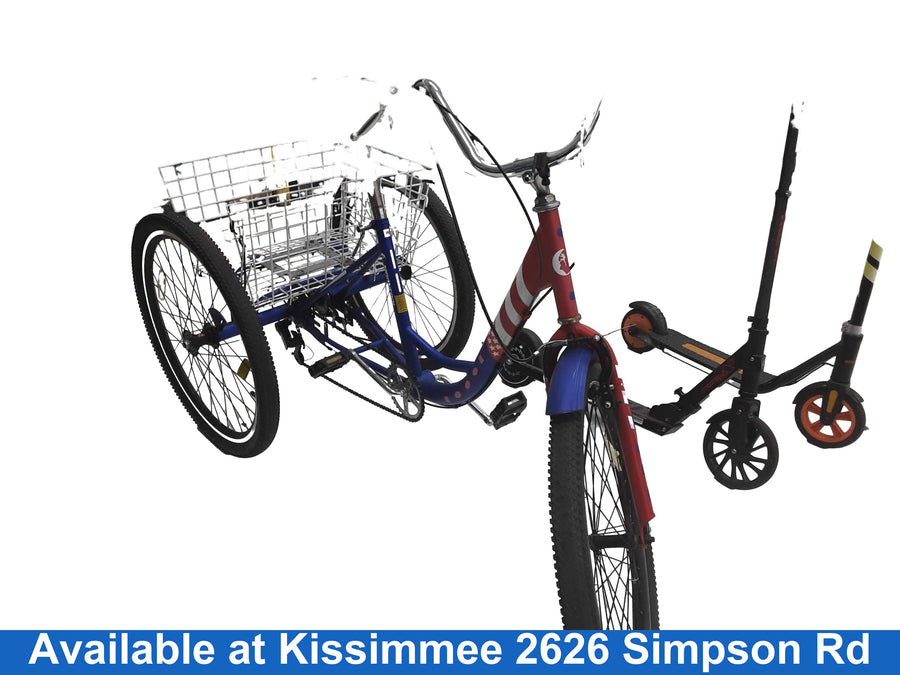 Mooncool 26 Multi-color Tricycle Bike