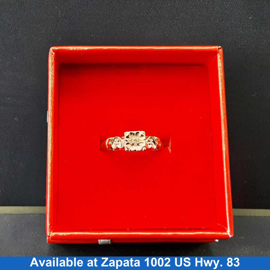 Women's Ring - Yellow Gold 10k (.417) 2.1 grams Size 20
