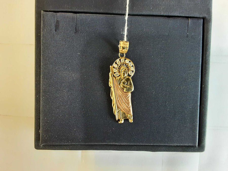 Religious Pendant - Yellow Gold 10k (.417) 2.3 grams