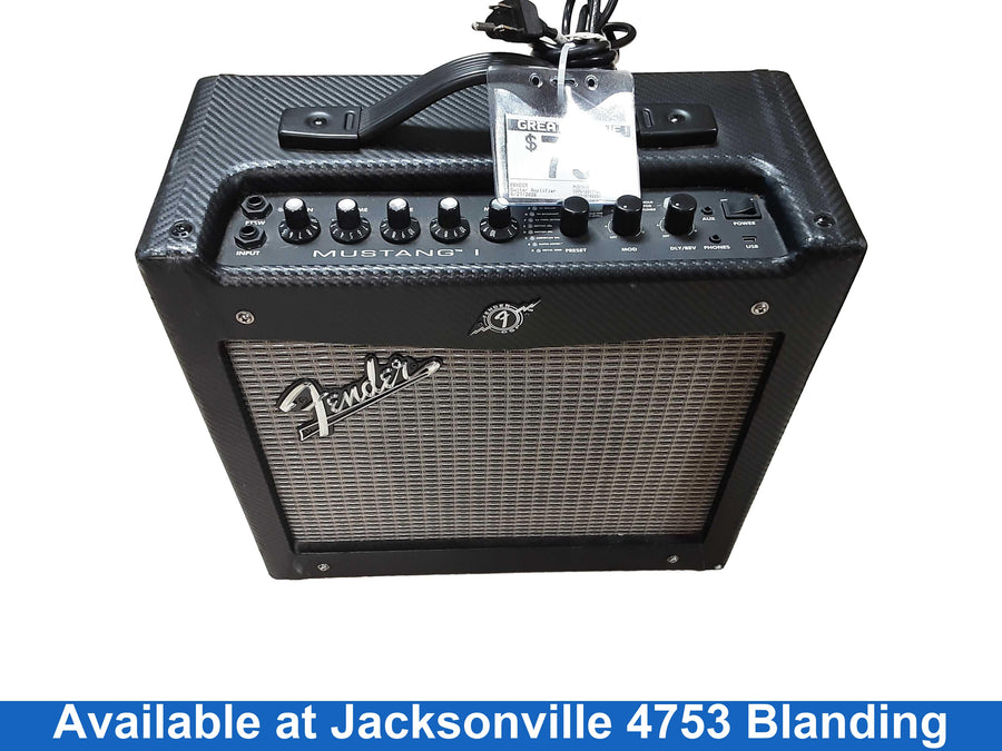 Fender Mustang Black Guitar Amplifier
