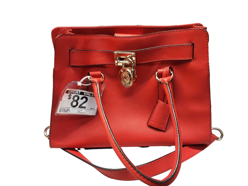 Michael Kors E-1410 Red Purse / Handbag