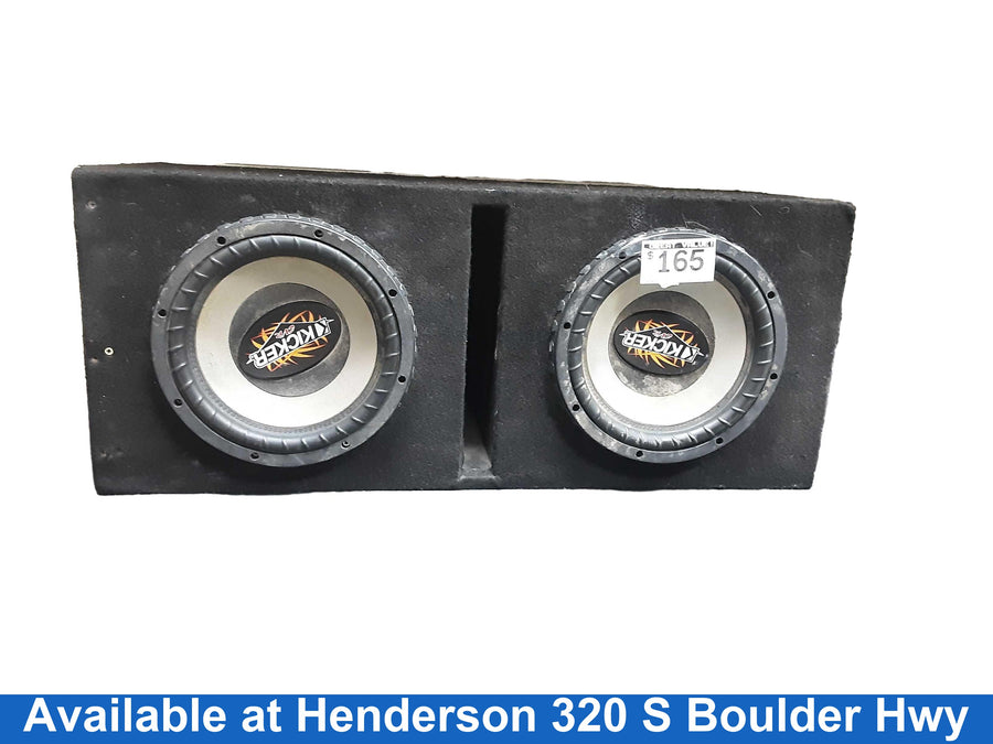 Kicker Cvr 12 In Box Black Car Sub-Woofer
