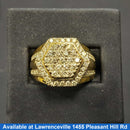Men's Ring - Yellow Gold 10k (.417) 7.6 grams Size 20