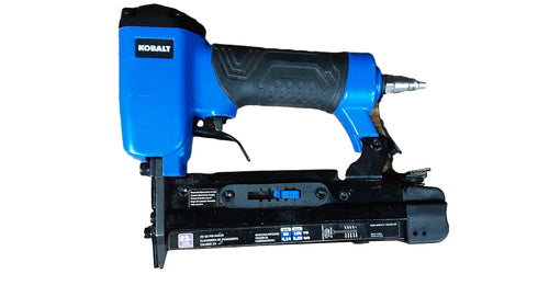Kobalt Kbat161002 Blue Pneumatic Brad Nailer