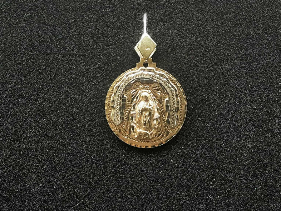 Religious Pendant - Yellow Gold 14k (.585) 10.7 grams