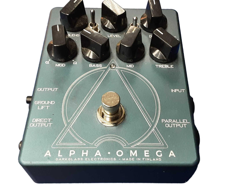 Alpha Omega Darkglass Dual Blue Drum Accessories