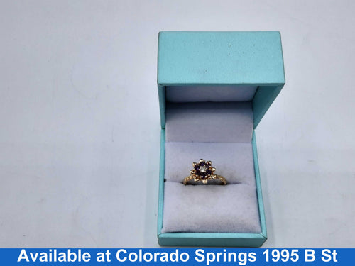 Women's Ring - Yellow Gold 14k (.585) 3.6 grams Size 8