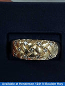Men's Ring - Yellow Gold 14k (.585) 8.7 grams Size 20