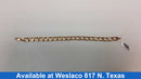 Link Bracelet - Yellow Gold 10k (.417) 20.5 grams 8 inch