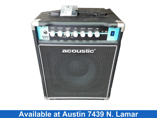 Acoustic B50c Black Bass Amplifier