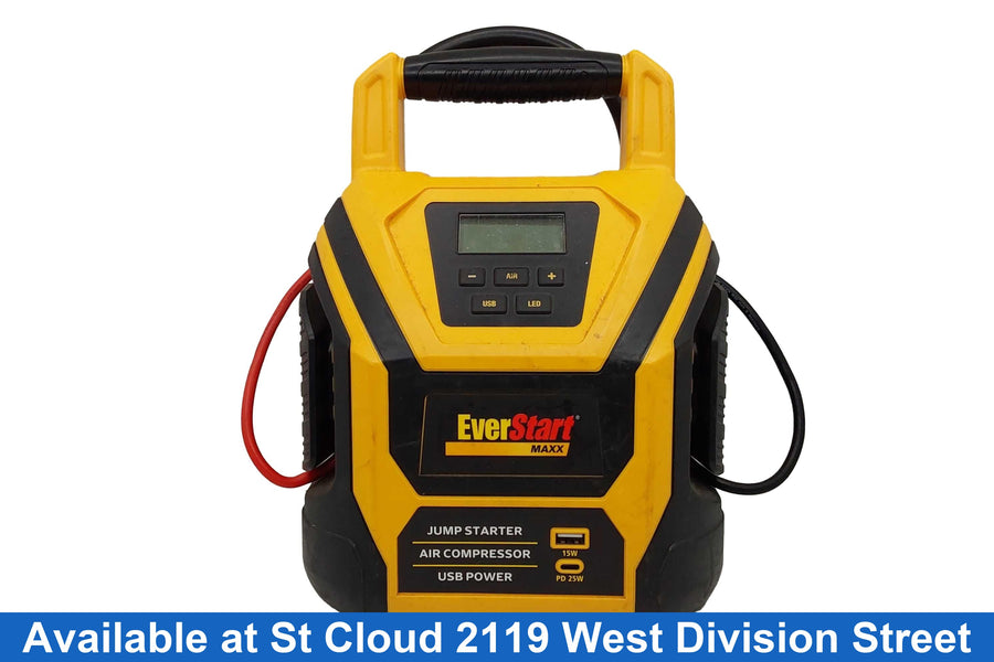 Everstart Jump Starter Yellow Battery Booster / Jumper
