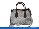 Michael Kors Nb-2504 White Purse / Handbag