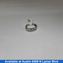 Ring - Wedding Band - White Gold 10k (.417) 3.4 grams Size 8