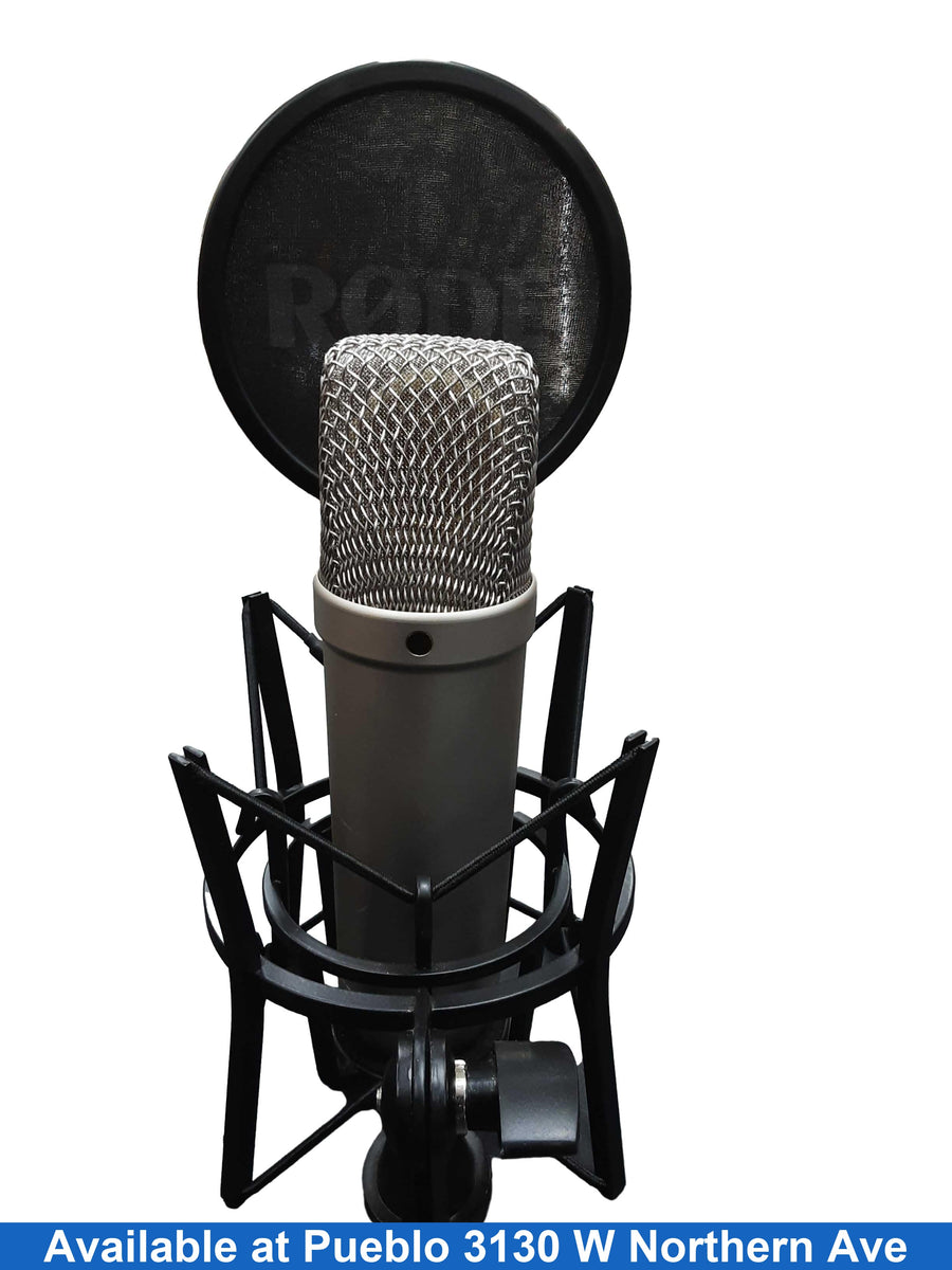 Rode Nt1 A Silver Corded Microphone