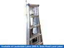 Werner Ansi A14.1 Silver A-Frame Ladder