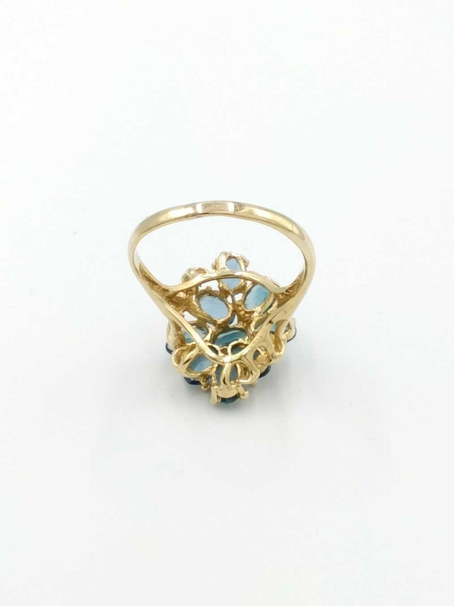 Women's Ring - Yellow Gold 10k (.417) 5.48 grams Size 10