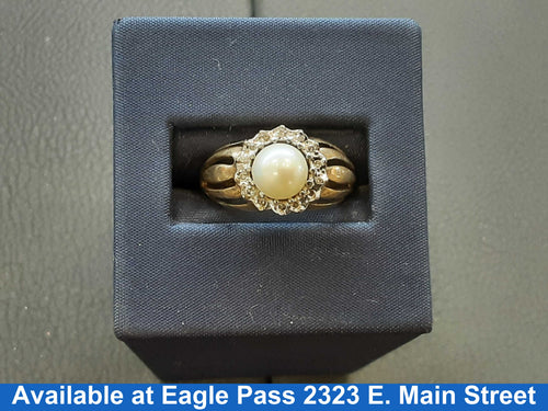 Women's Ring - Yellow Gold 10k (.417) 4 grams Size 7