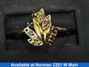 Women's Ring - Yellow Gold 10k (.417) 2.7 grams Size 8.5