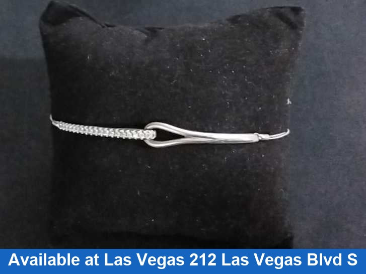 Bracelet - White Gold 10k (.417) 8.1 grams 10 inch