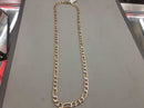 Figaro Chain - Yellow Gold 14k (.585) 26.1 grams 20 inch