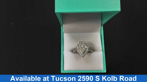 Women's Ring - White Gold 10k (.417) 4.5 grams Size 10