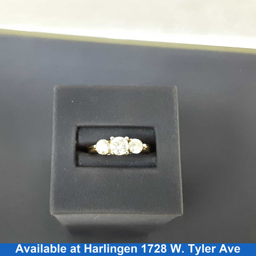 Ring - Wedding Band - Yellow Gold 18k (.750) 5.4 grams Size 4.5