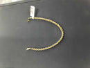 Rope Bracelet - Yellow Gold 14k (.585) 10.25 grams 8 inch