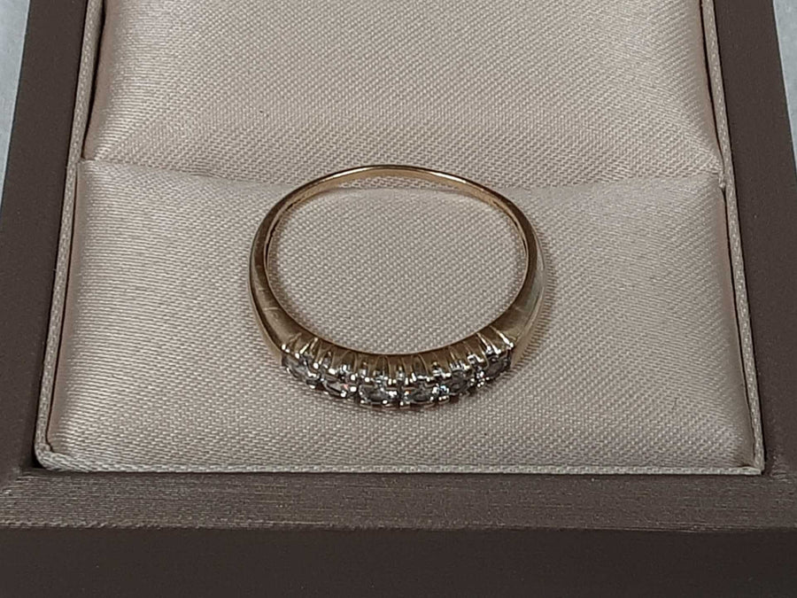 Ring - Wedding Band - Yellow Gold 10k (.417) 1.6 grams Size 8.5