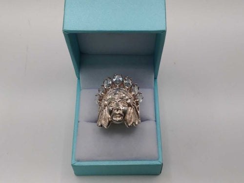 Men's Ring - Silver 10.1 grams Size 12