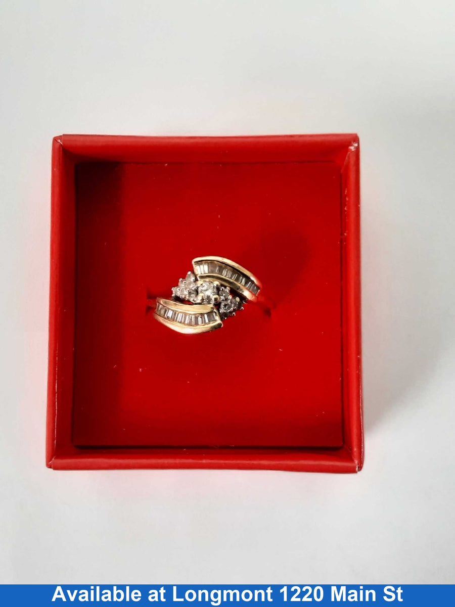 Women's Ring - Yellow Gold 14k (.585) 4.7 grams Size 7