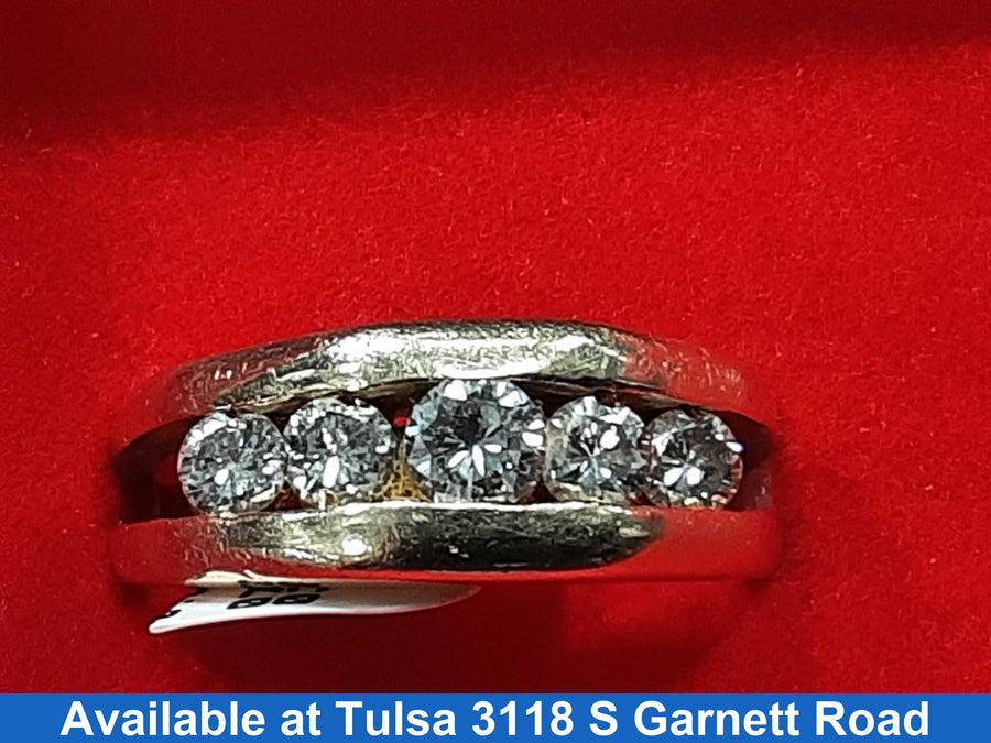 Ring - Wedding Band - Yellow Gold 14k (.585) 8.8 grams Size 8.5