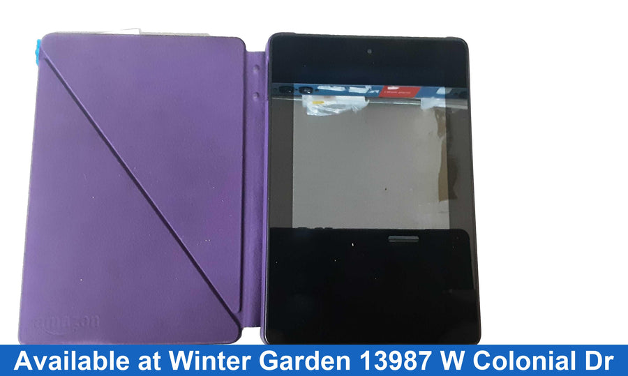 Amazon Sq46cw__kindle Fire Hd7 Black Tablet